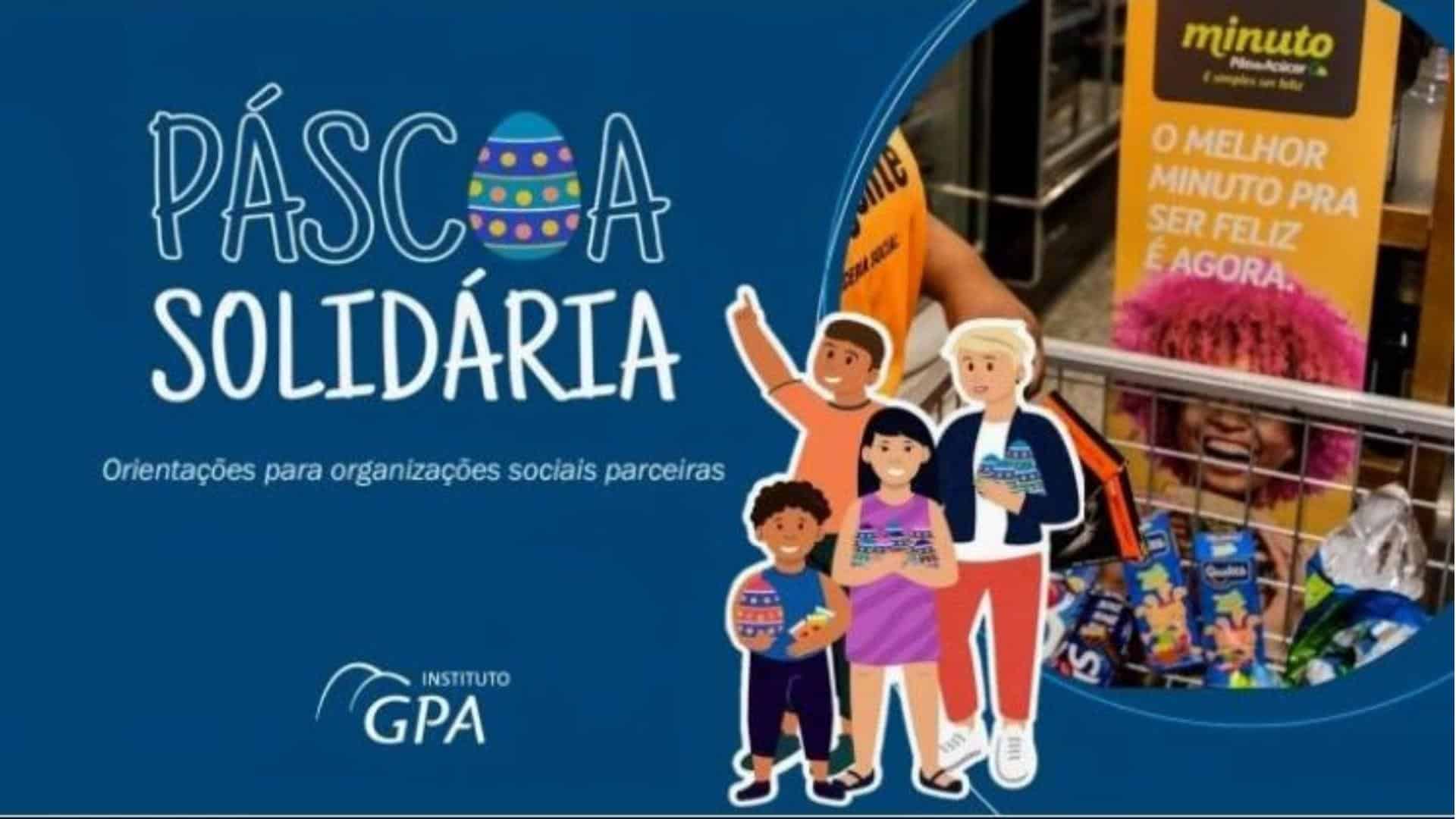 A CEBECH está participando da Pascoa sólidaria