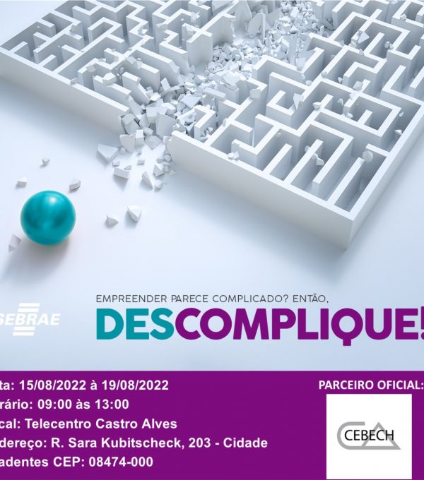 Curso Empreenda Rápido Sebrae em parceria com o Telecentro Castro Alves